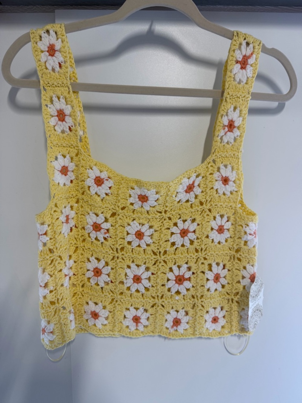 NWT Altard State Daisy Crochet Crop Top